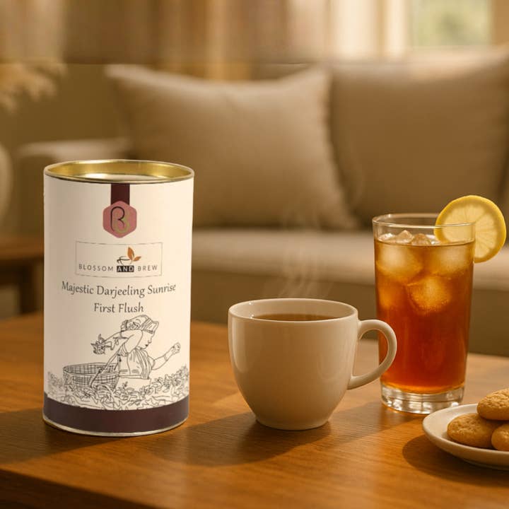 Blossom & Brew - Wholesale Loose Tea - Darjeeling First Flush Black Tea- Majestic Sunrise Notes10