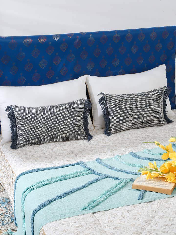 Lumbar Cotton Cushion Cover Cosy Cushion Cover for wholesale by Urban Adorn