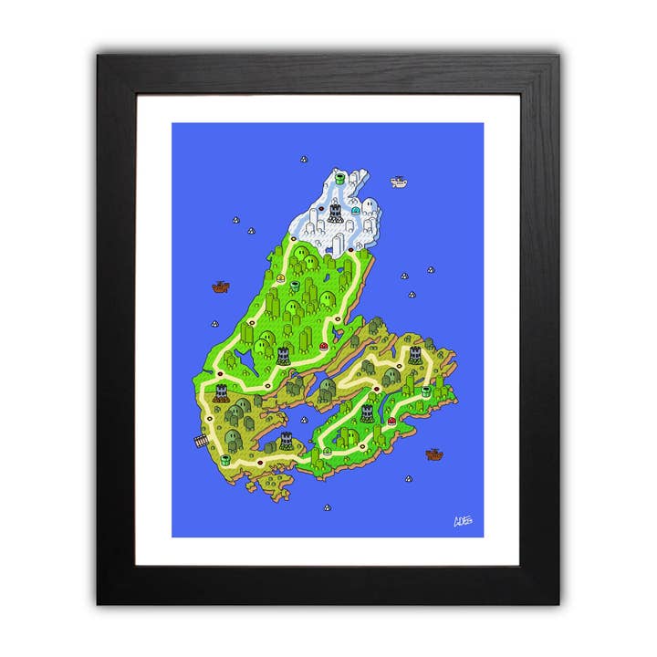 Super Cape Breton Island! — Konsttryck för wholesale av Joy & Fury Art