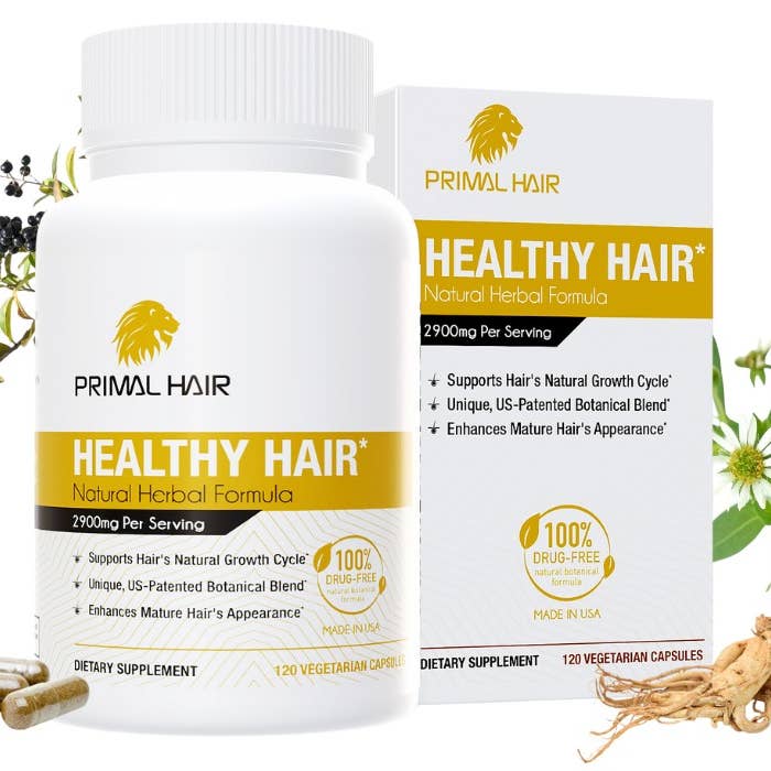 PRIMAL HAIR - Hair Growth Supplement Clinically Proven & Tested Visibly New Hair Growth for wholesale by Sun Ten