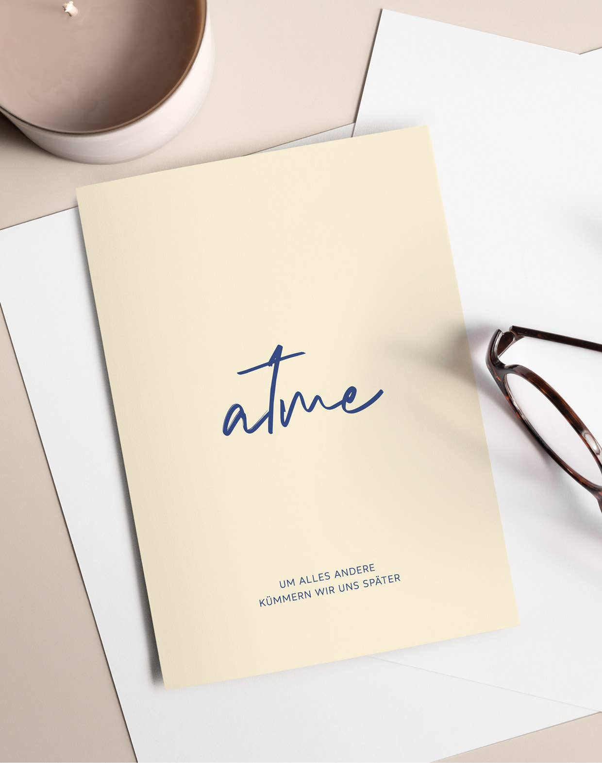 heartfelt paper & co - Wholesale Thinking of You Card - Breathe Map2