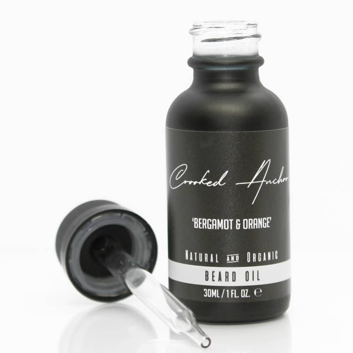Crooked Anchor - Wholesale Beard Styling Product - Bergamot & Orange Beard Oil
