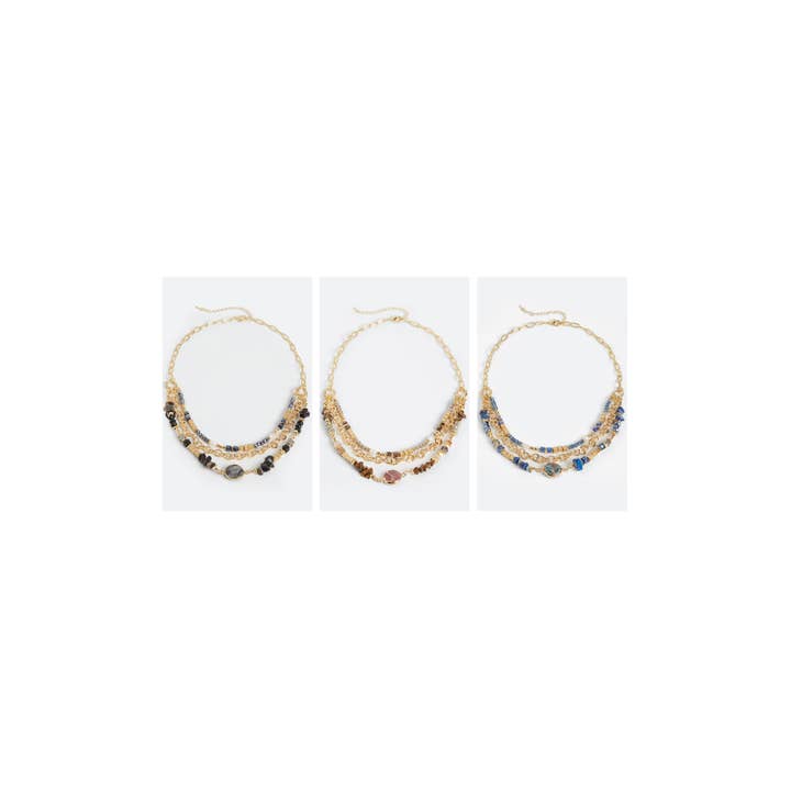 COCO + CARMEN - Wholesale Beaded/Pearl Necklace - Liv Necklace