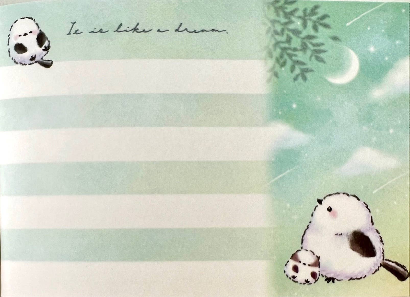 BCmini - Wholesale Notepad - 114510 Snow Birds Moon Mini Notepad-105