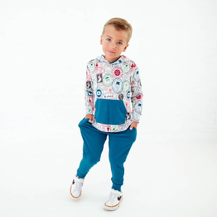 Brieven aan de Kerstman Hoodie en Joggingbroek Set voor wholesale door Dreamiere