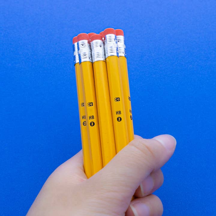Luna Office Supply - Everyday Essential - Wholesale Pencil - Yellow Pencil #2 (12/Pack)6