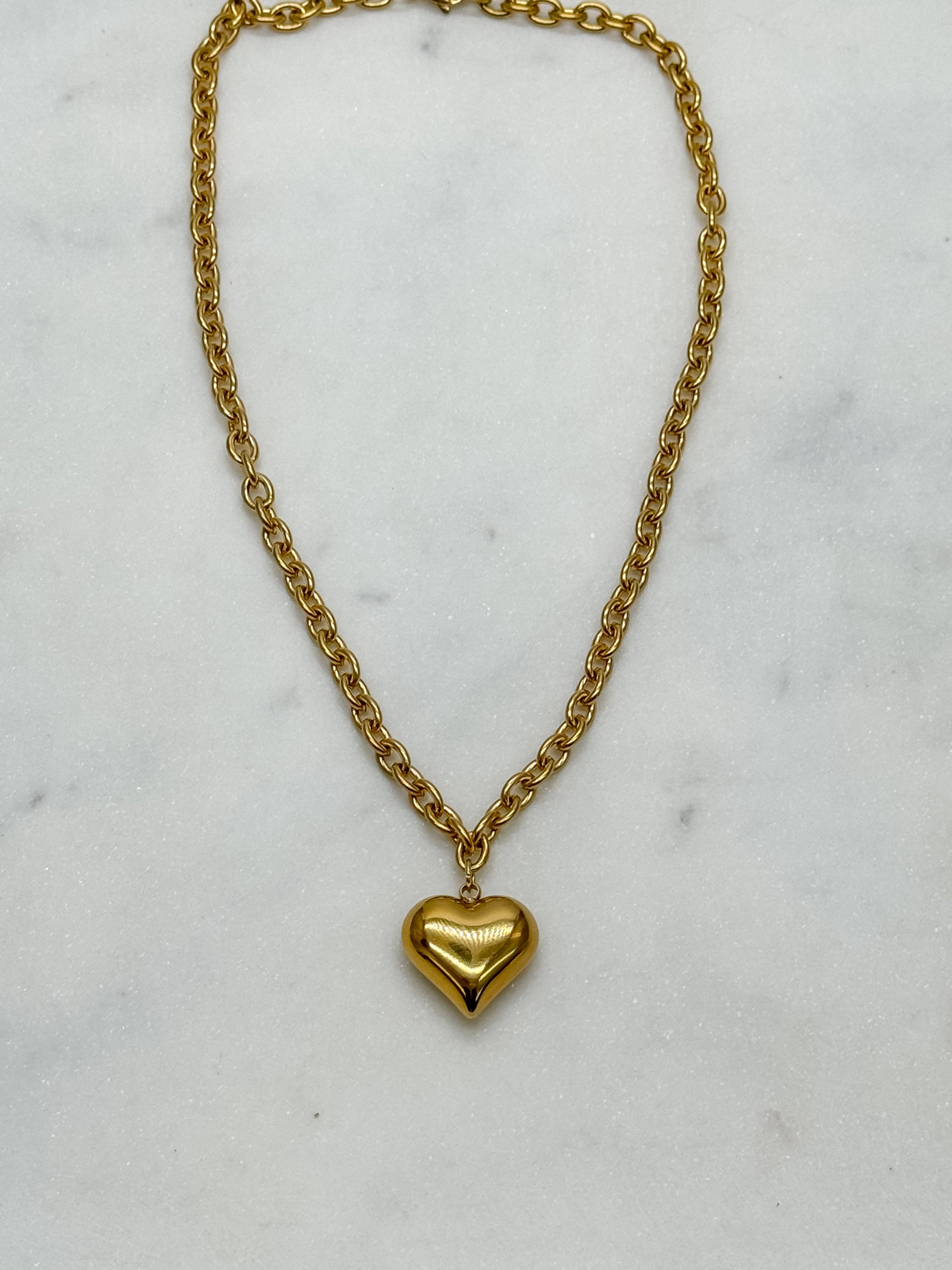 Idlewild Everyday - Wholesale Pendant/Charm Necklace - Full Heart Necklaces3