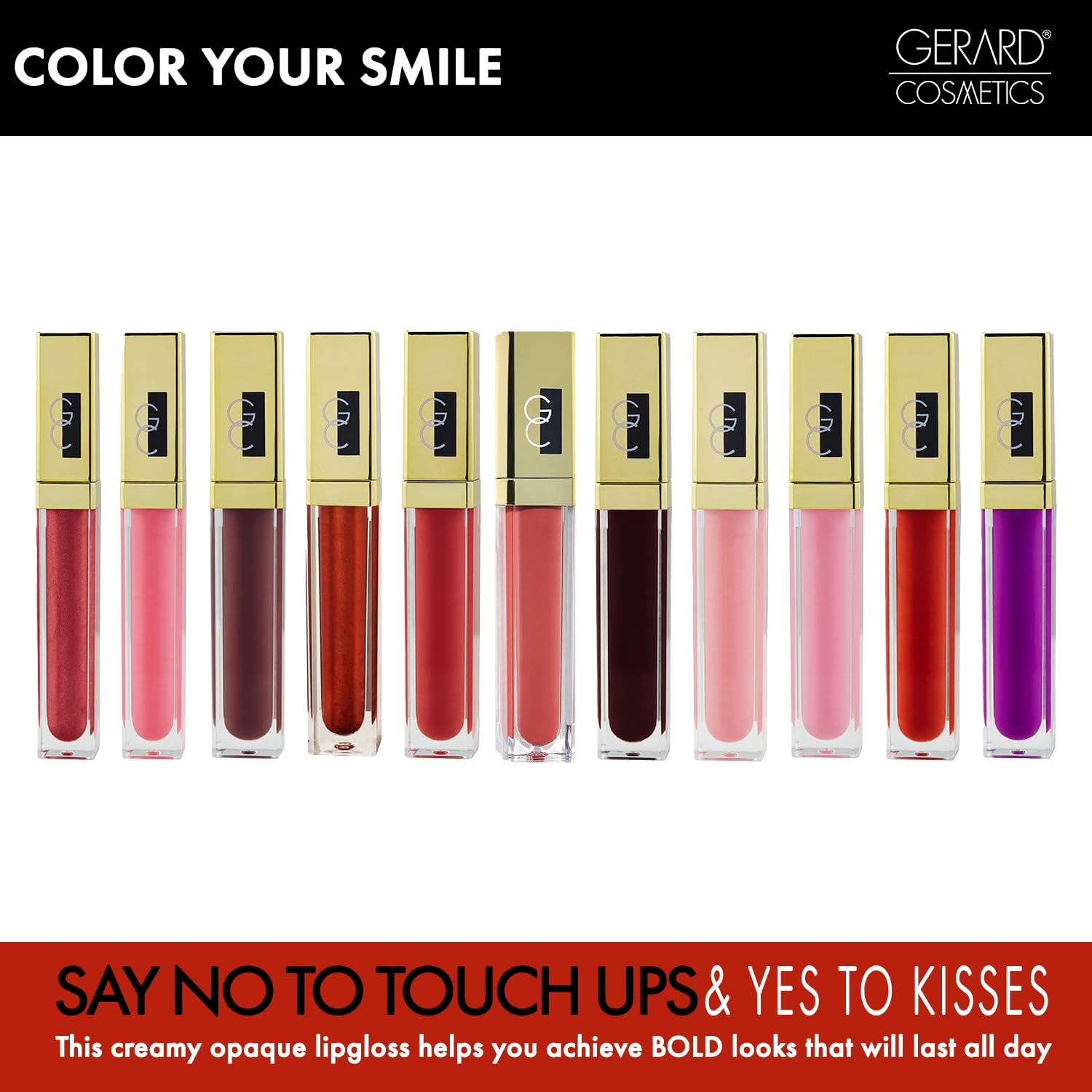 Beauty Goddess - Wholesale Lip Gloss - Gerard Cosmetics Color Your Smile Lip Gloss - Passion9