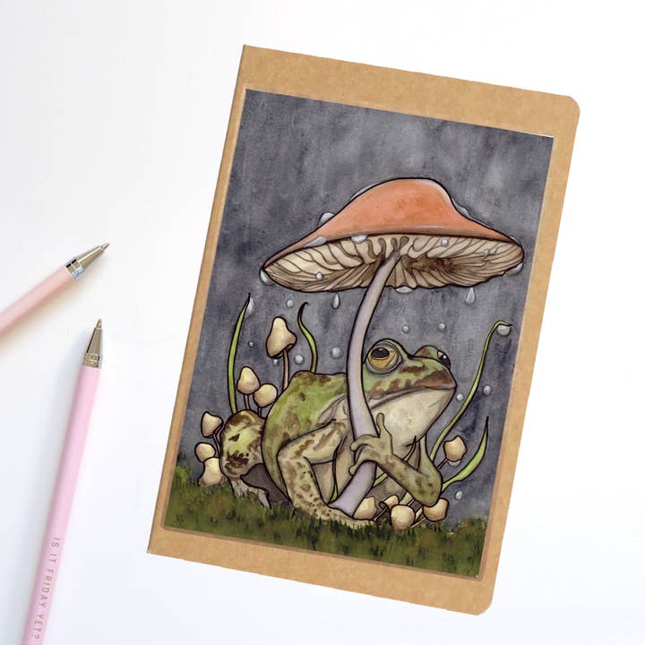 ”Regnig dag” Anteckningsbok/Skissbok/Tidskrift för wholesale av PinkPolish Design