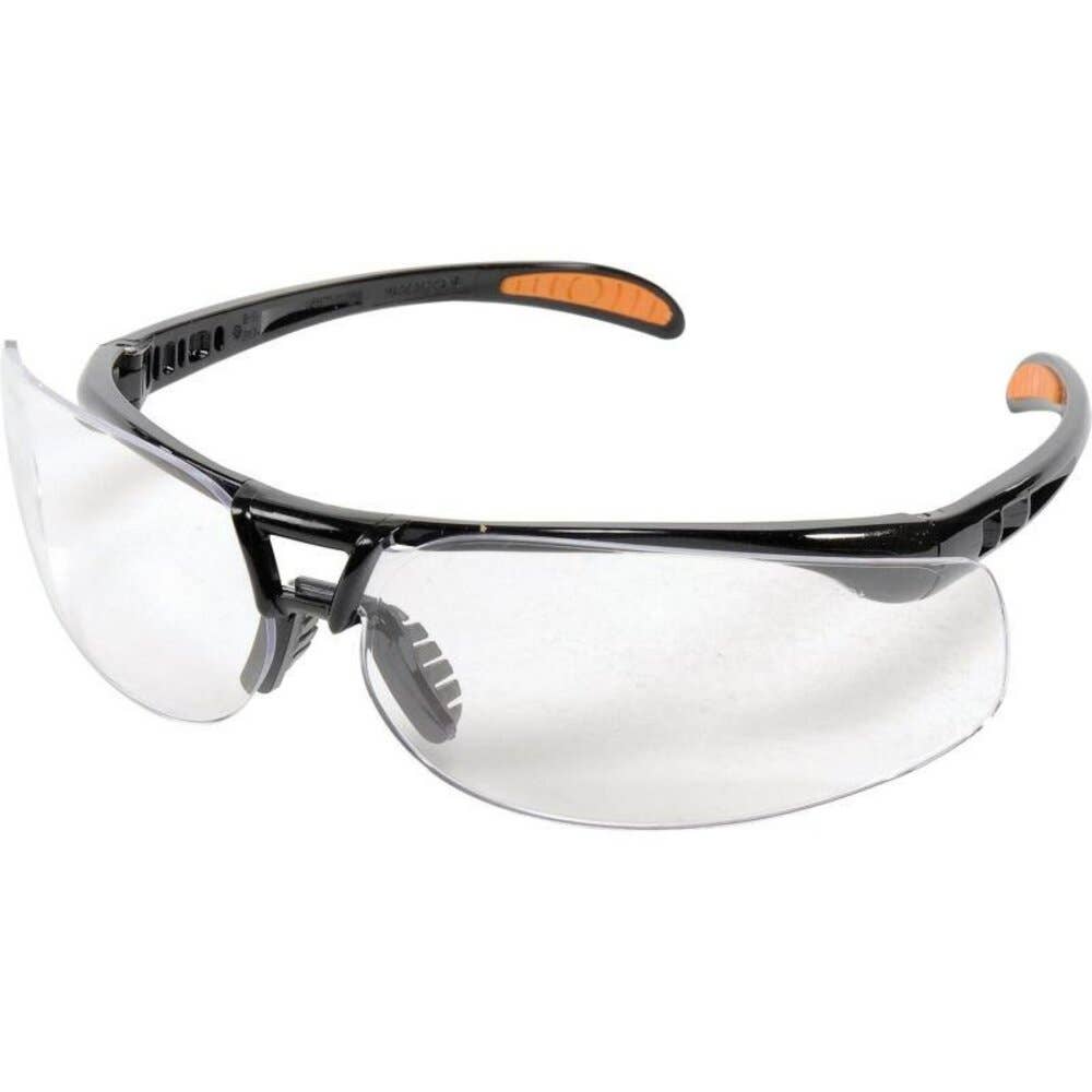Benhalex - Vente Lunettes de soleil – unisexe - Lunettes de sécurité Uvex Protege, monture noire, verres gris anti-buée, fabriquées aux États-Unis #S4205X5