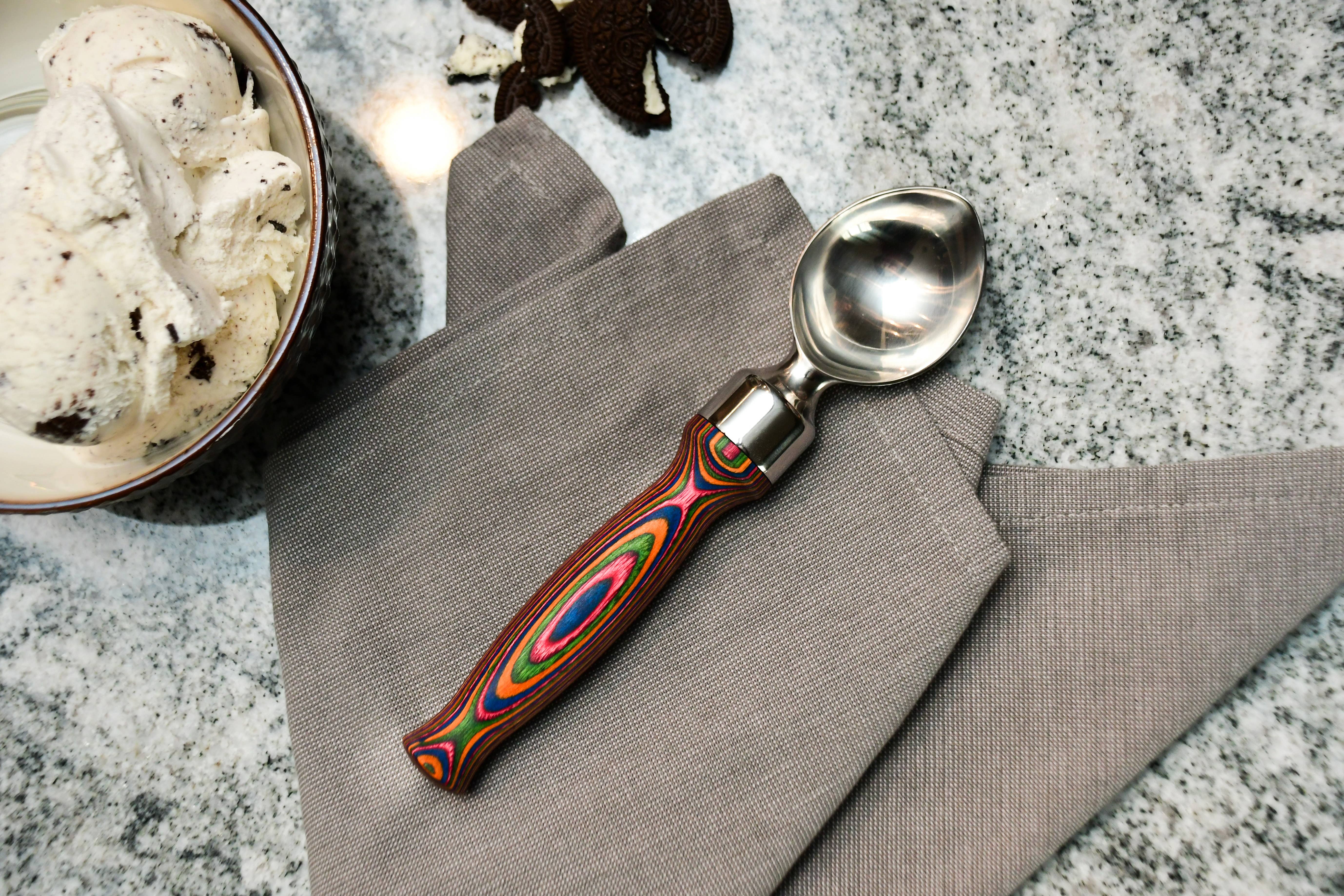 Island Bamboo - Wholesale Ice Cream Scoop - 8.25" Rainbow Ice Cream Scoop2