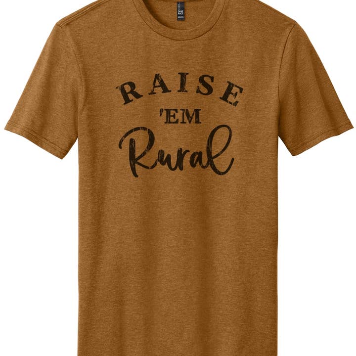Rivals Inc. Wholesale - Wholesale T-Shirt (Graphic) - Unisex - Raise 'em Rural Graphic Tee | Summer | Midwest2