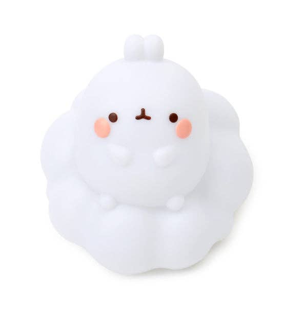 K-Wonderland - Venta al por mayor Luces de noche - Niños y bebés - Luz de Ambiente Molang – Lámpara Nocturna de Silicona Suave2