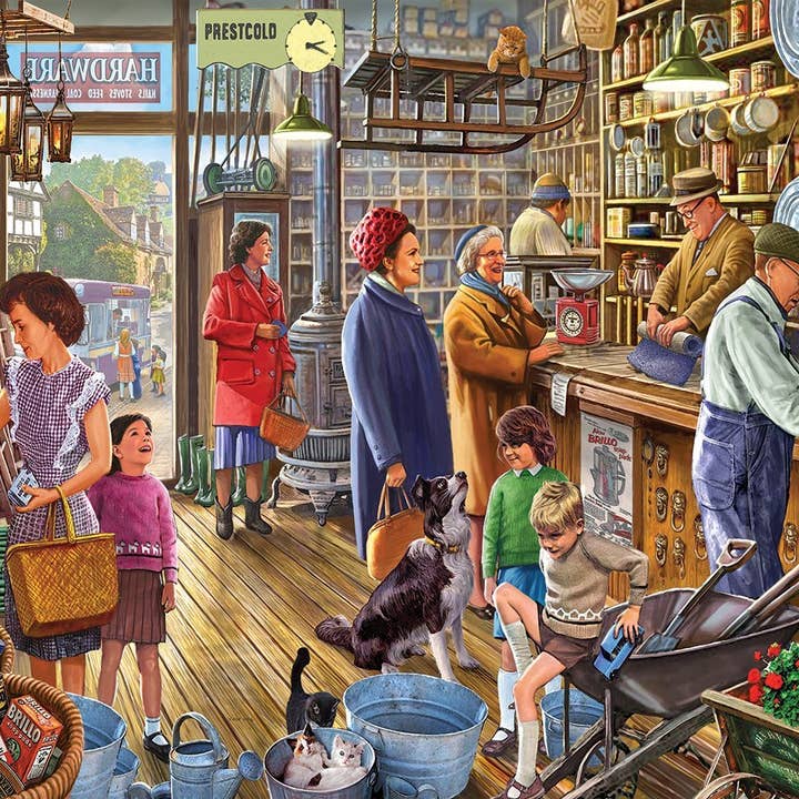 White Mountain Puzzles - Wholesale Puzzle - Adult - The Hardware Store (1255pz) - 500 Piece Jigsaw Puzzle