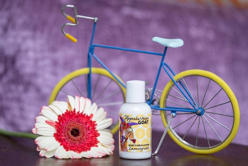 The Appalachian Goat - Wholesale Body Cream/Lotion - 2oz and Lemongrass Goat's Milk Lotion1