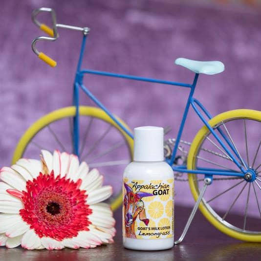 The Appalachian Goat - Wholesale Body Cream/Lotion - 2oz and Lemongrass Goat's Milk Lotion1