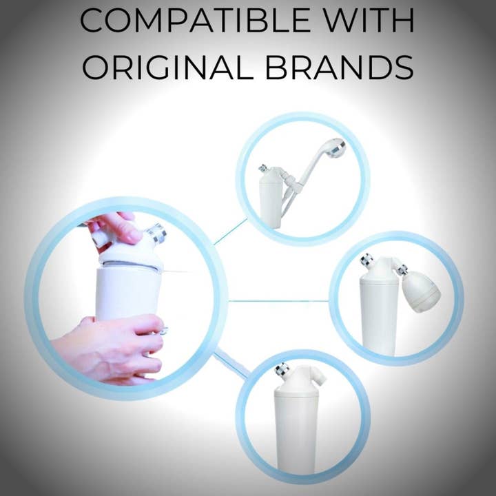 DRINKPOD LLC – wholesale Water filter – Aquasana Premium Shower Filter Replacement Cartridge Compatible For Model AQ4125