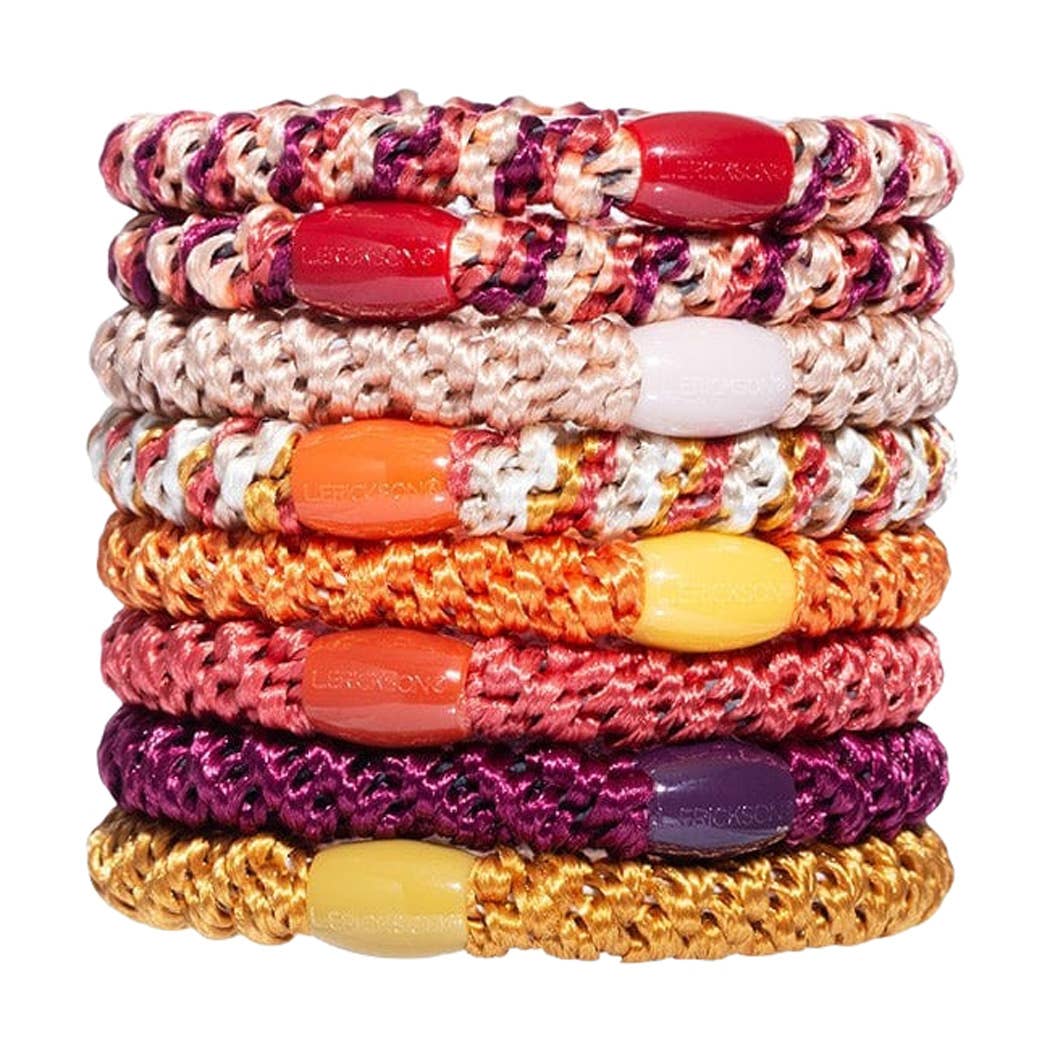 France Luxe/L. Erickson – Engroshandel Hårbånd - Dame – Grab & Go Hestehalebindere - Sæt med otte53