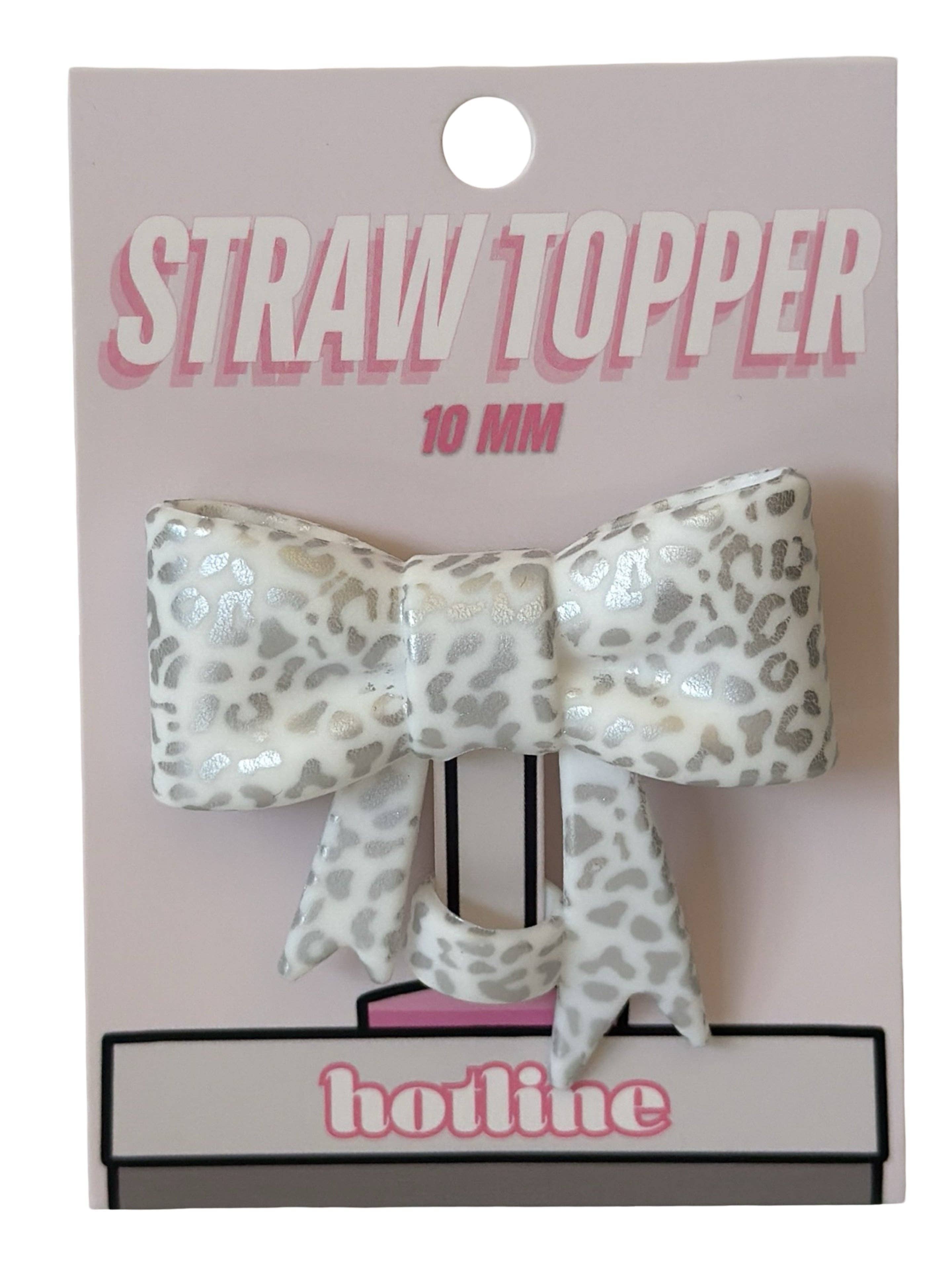 Shop Hotline - Wholesale Drink Topper - Large Bow Straw Toppers32