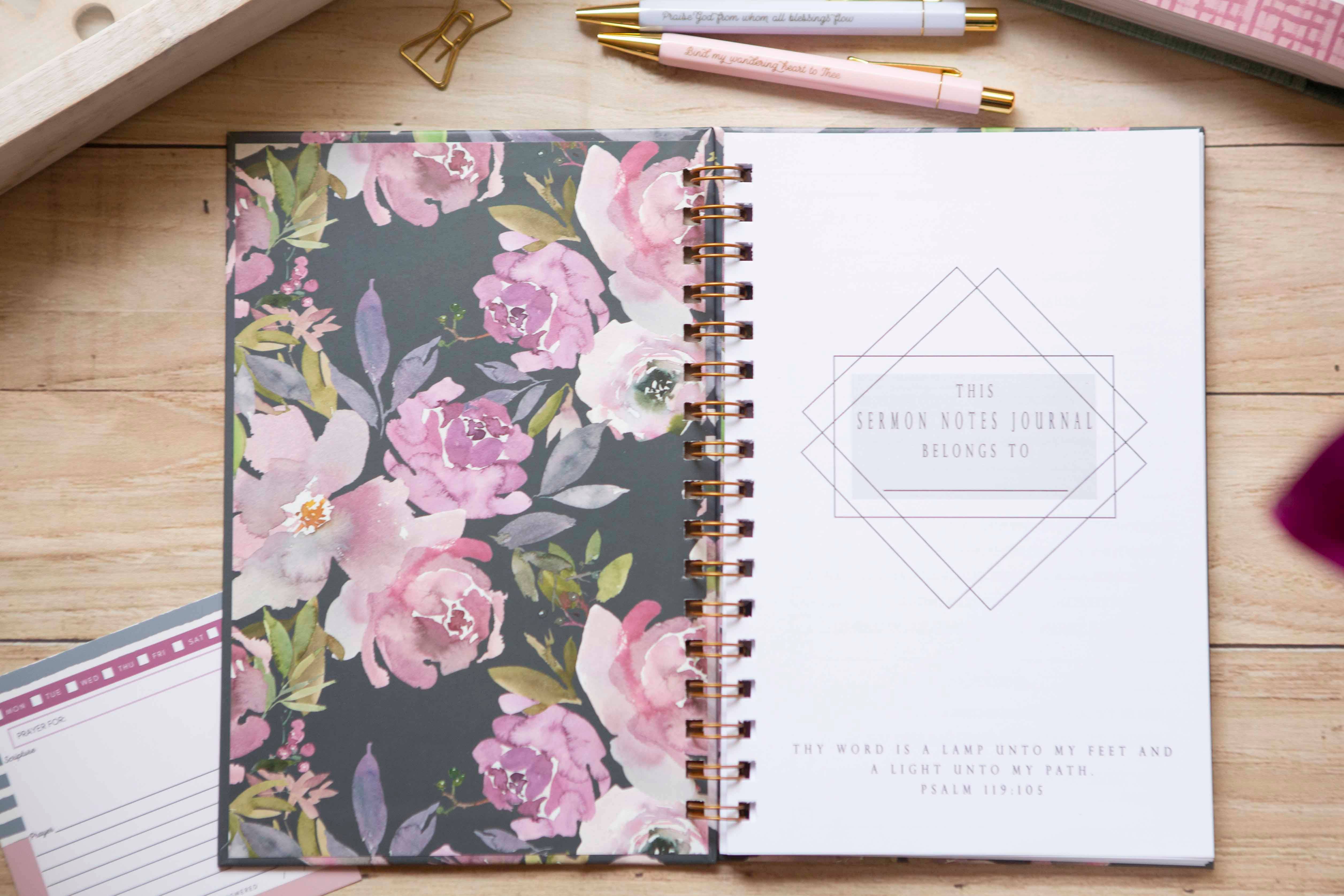 Chosen & Cherished - Wholesale Journal/Diary - Sermon Notes Journal | Sermon Notebook4