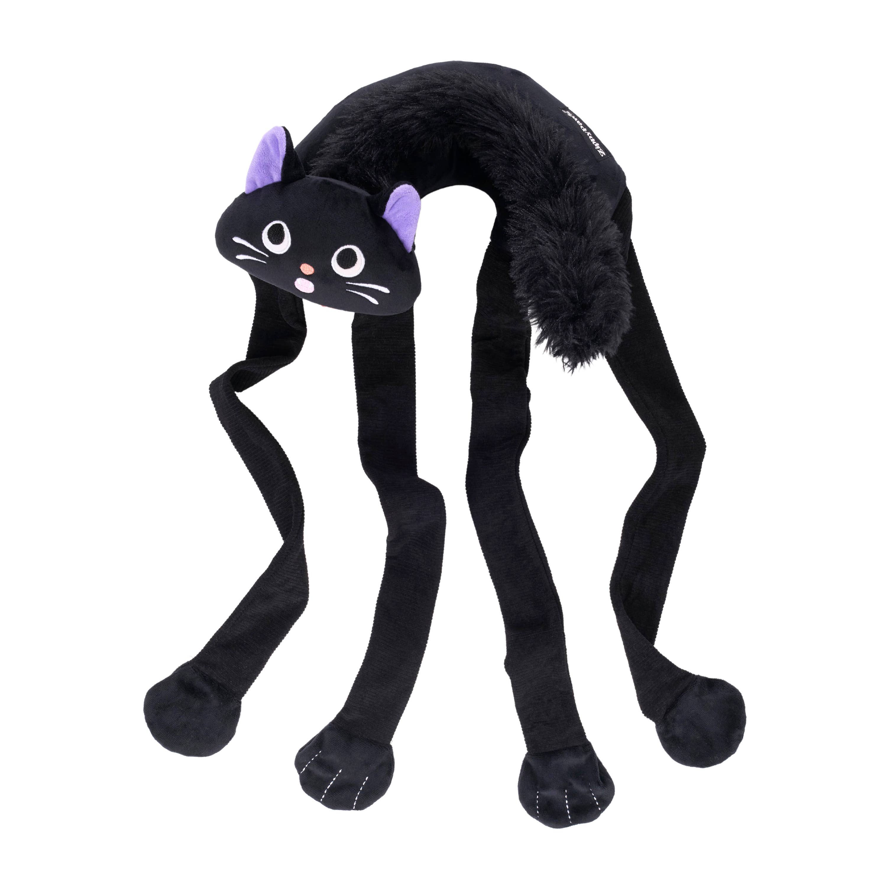 ZippyPaws - Vendita all'ingrosso Giocattolo - Cani - ecoZippy Halloween Crinkle Gatto Spaventato3