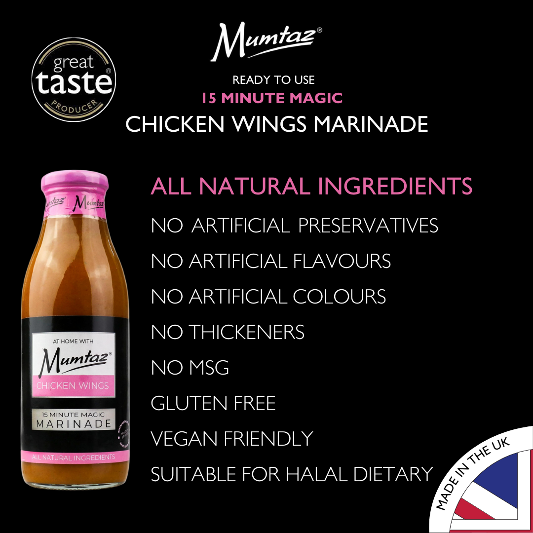 Mumtaz – wholesale Marinade – Mumtaz Chicken Wings Marinades Pack - 6x500g2