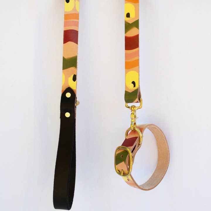 Sweater Weather ~ Leash & Collar Set for wholesale by Handsome Mountain Pet Supplies