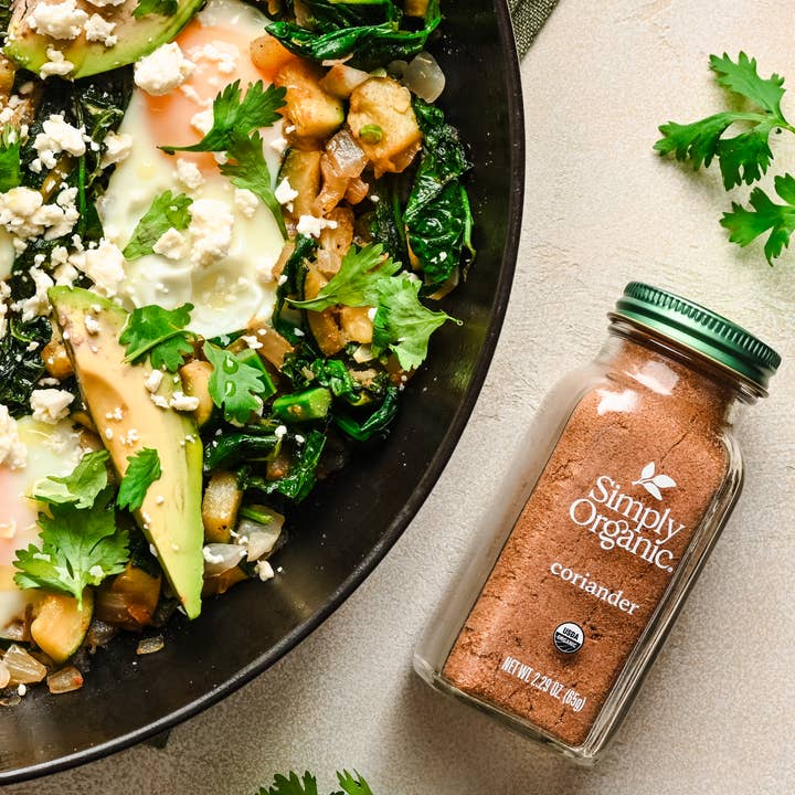 Simply Organic - Wholesale Dried Spice - Pure Ground Coriander, Certified Organic, Kosher, 2.29 Oz2