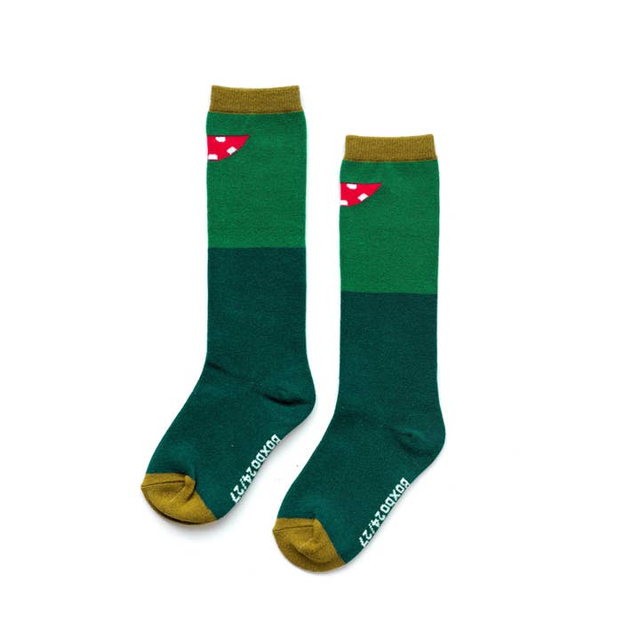 Chaussettes longues Monster Green for wholesale by BOXBO