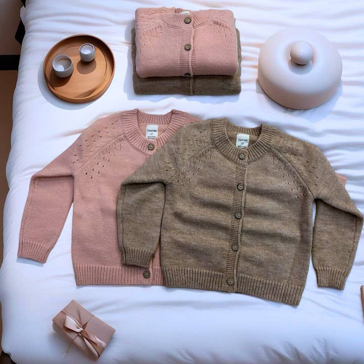 Ozznek Shoes - Wholesale Cardigan - Kids - Organic Cotton Kids Cardigan – Soft,Breathable Kids Cardigan1