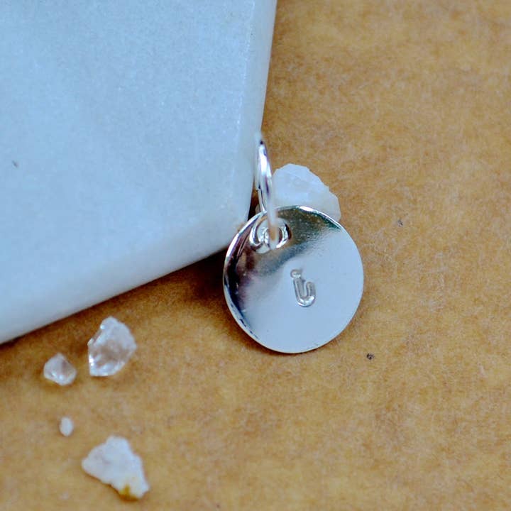 Foamy Wader - Venta al por mayor Abalorios/colgantes individuales - Set de abalorios con letra cursiva en minúscula, con letra cursiva, triple metal34