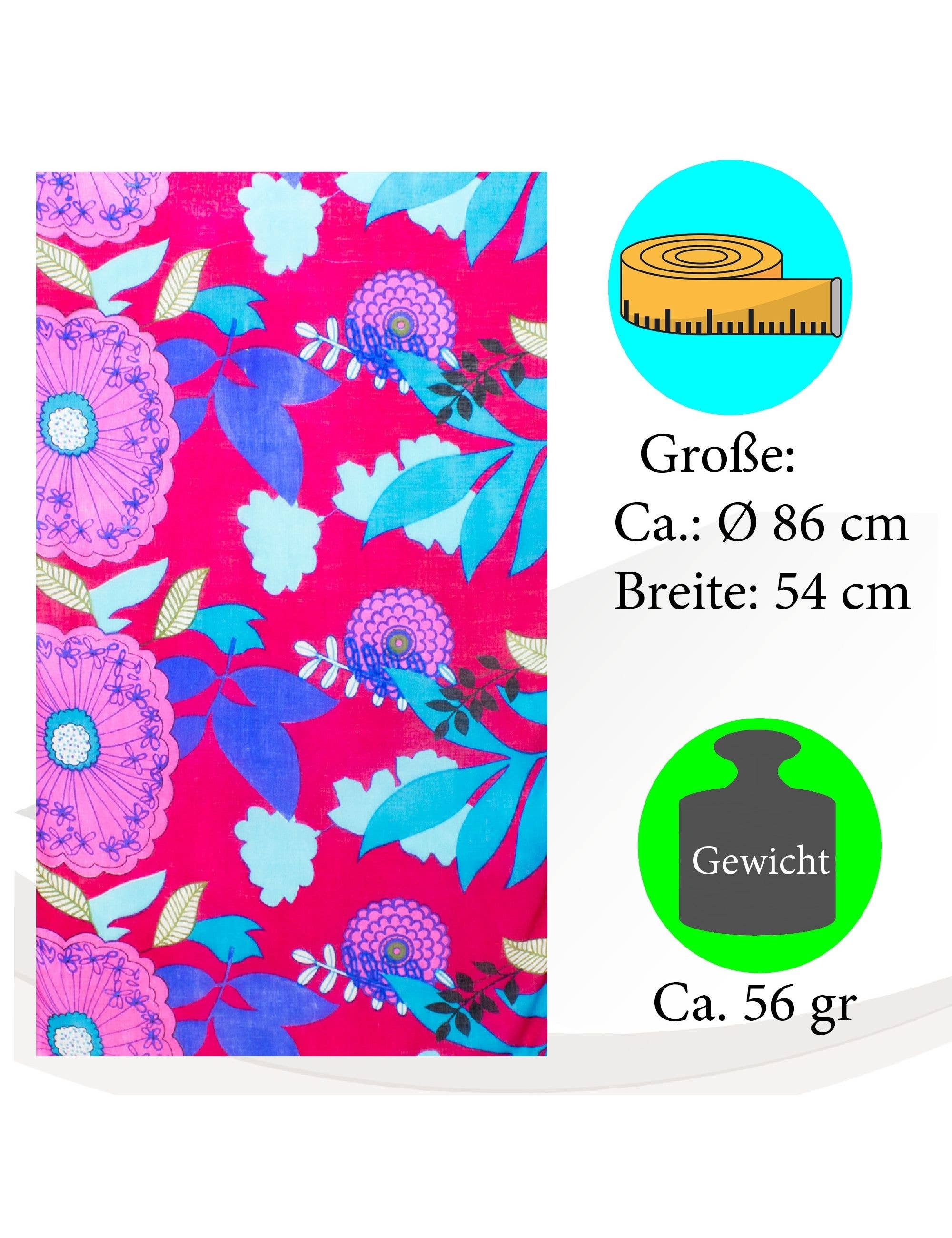 Sunsa - Venta al por mayor Bufanda - Mujer - Sunsa Sommer bufanda circular de 100% viscosa. Bufanda tubular con6