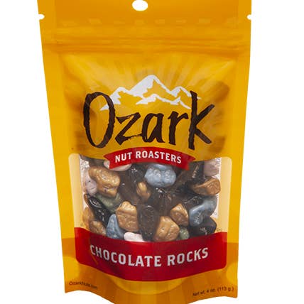 Gold - Chocolate Rocks for wholesale by Ozark Nut Roasters