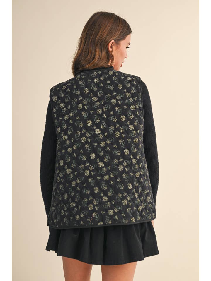 Klesis - Wholesale Outerwear Vest - Women's - IJ1566 FRONT TIE QUILTED VEST11