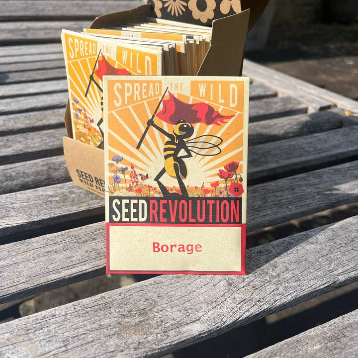 Seed Revolution – wholesale Plant seeds – Borage Garden Wildflower Seeds0