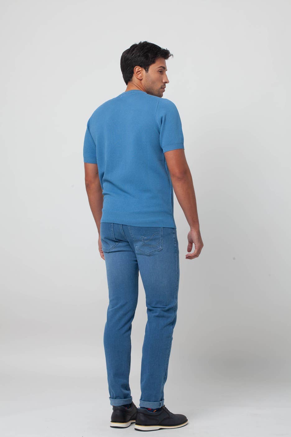 Blue Sky Blue Basic Slim Fit Cotton Cowboy with Elastane w/ san jose for wholesale on Faire1