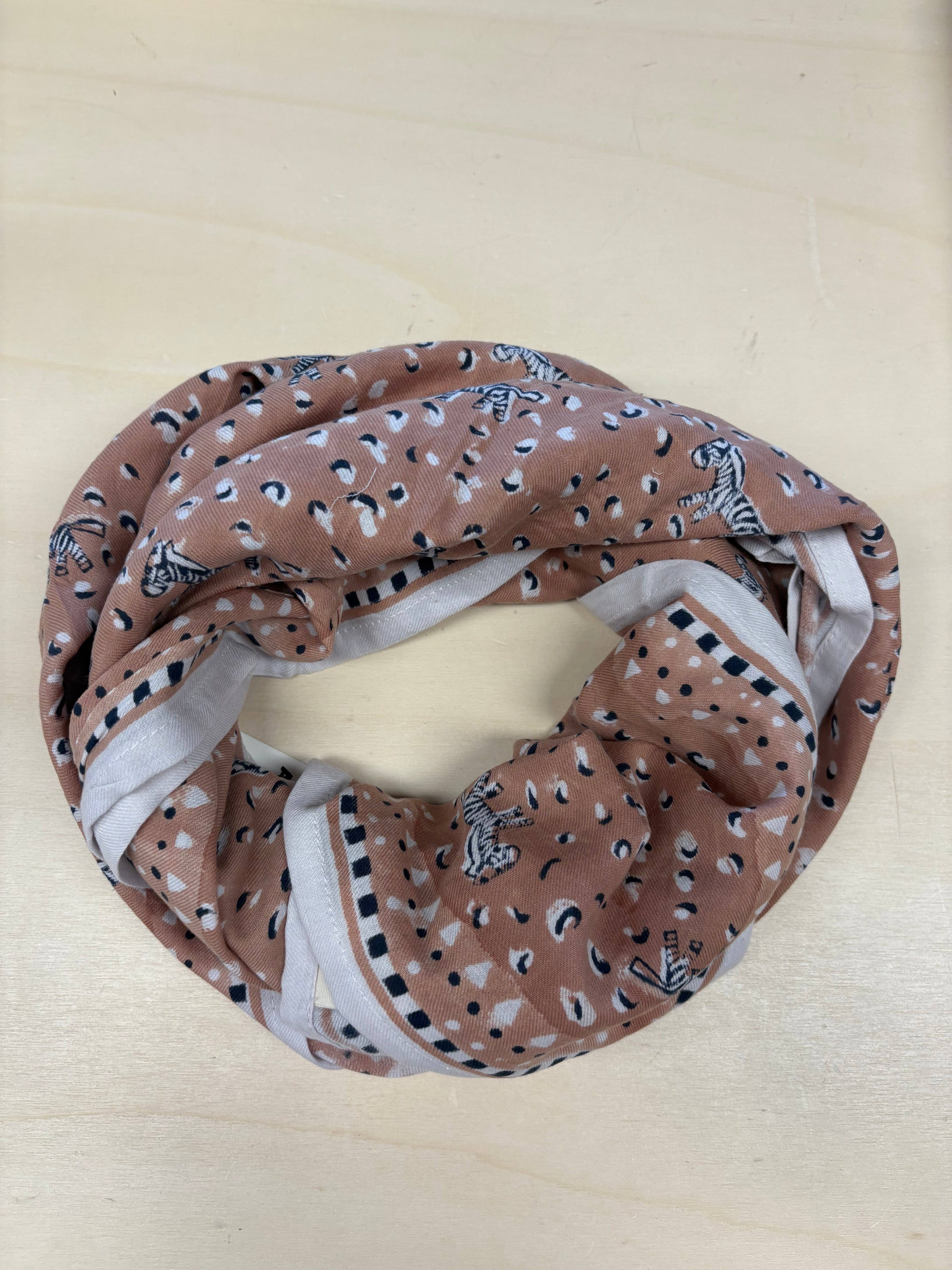 Maison Augustin - Wholesale Scarf - Women's - Adult Scarf Zebra Beige3