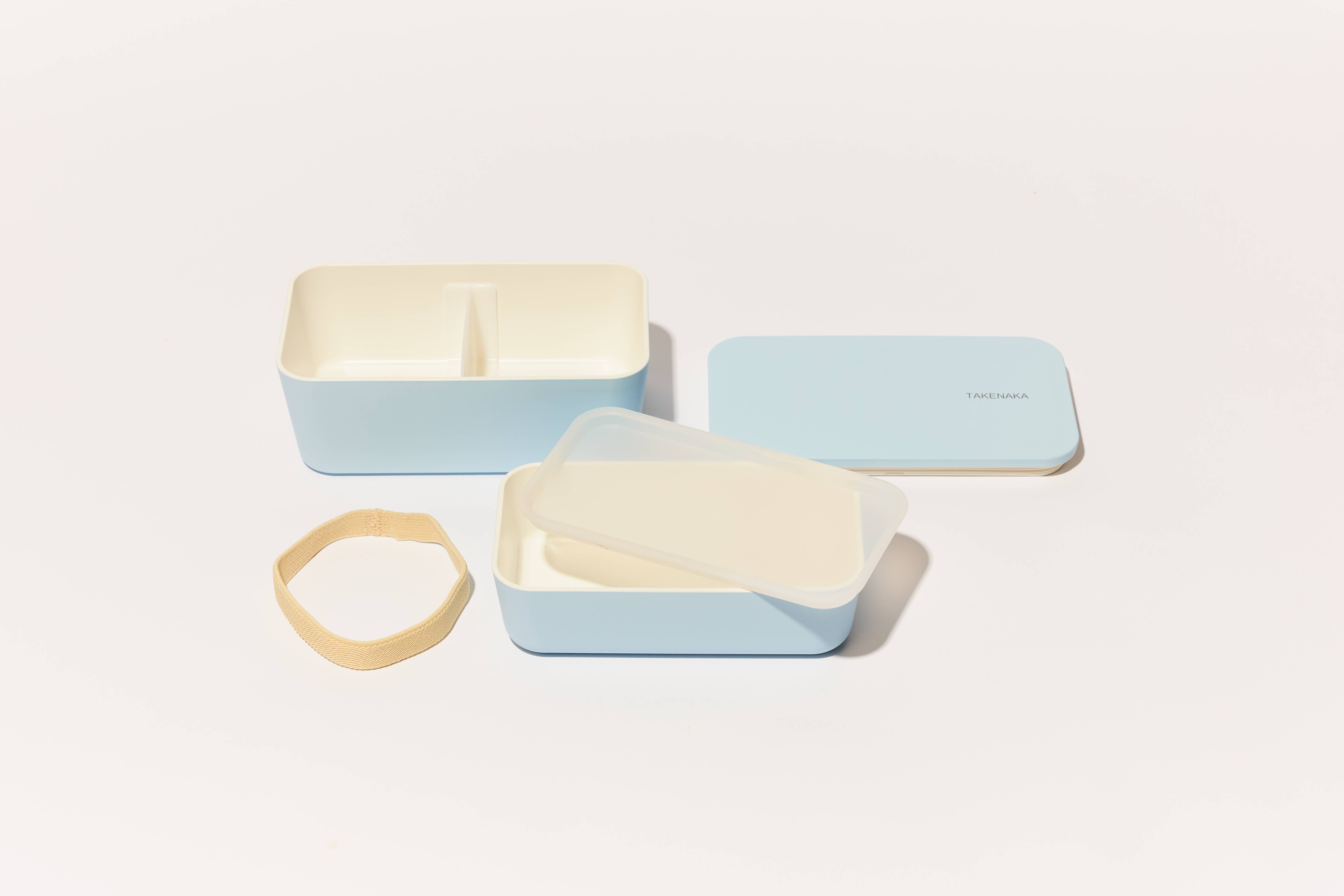 TAKENAKA Bento Box – wholesale Lunchlåda – TAKENAKA Bento box med platt dubbelvåningslåda2
