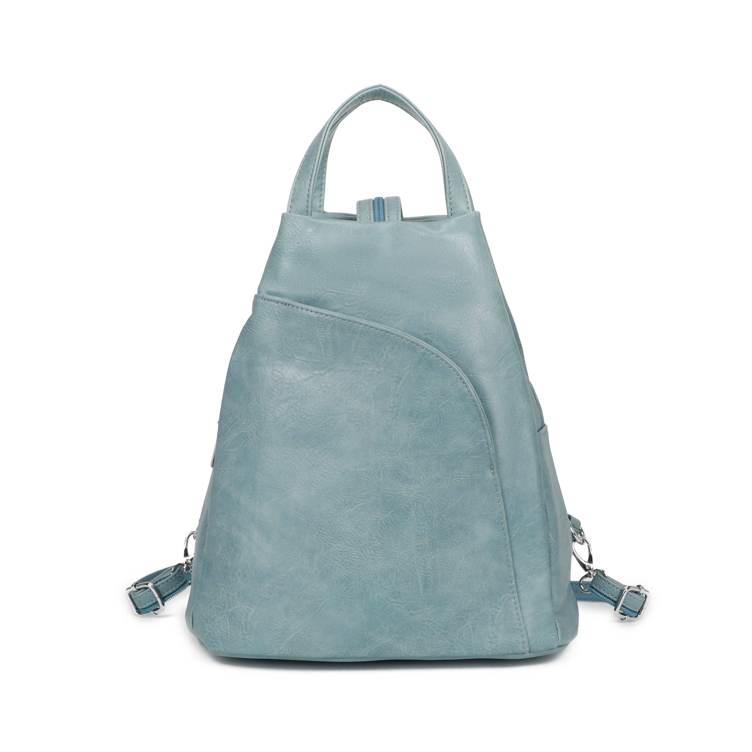 Ellas Trading – wholesale Backpack – Women's – Stylish Casual  Anti-Theft Backpack Side Zipper Pockets2