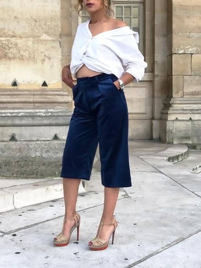 Jill Bermudas für den Großhandel von Inès m.