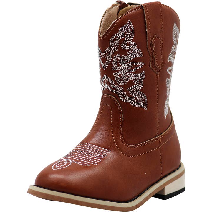 Norty Boy's Girl's Unisex Western Cowboy Boot for Toddlers 4 for wholesale by Eastern Off Price
