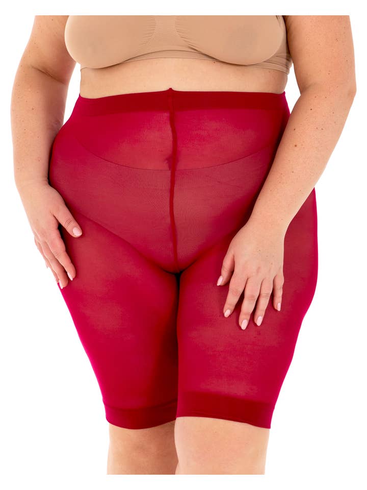 Pamela Mann – Großhandel Shorts – Damen – 90 Denier Curvy Super Stretch Anti-Scheuer-Shorts7