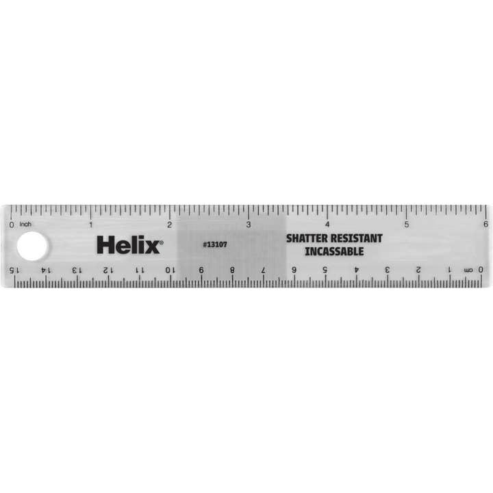 Maped Helix USA - Wholesale Ruler - Shatter Resistant Ruler 6" / 15cm