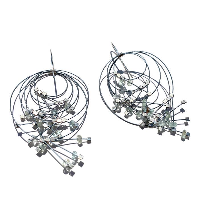 Meghan Patrice Riley - Wholesale Dangle Earrings - Vertigo Hook Earrings (Large)26