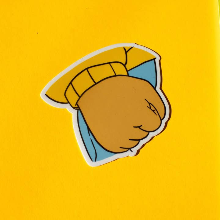 Doctor Scribble - Wholesale Sticker - Arthur Fist Meme Vinyl Sticker7