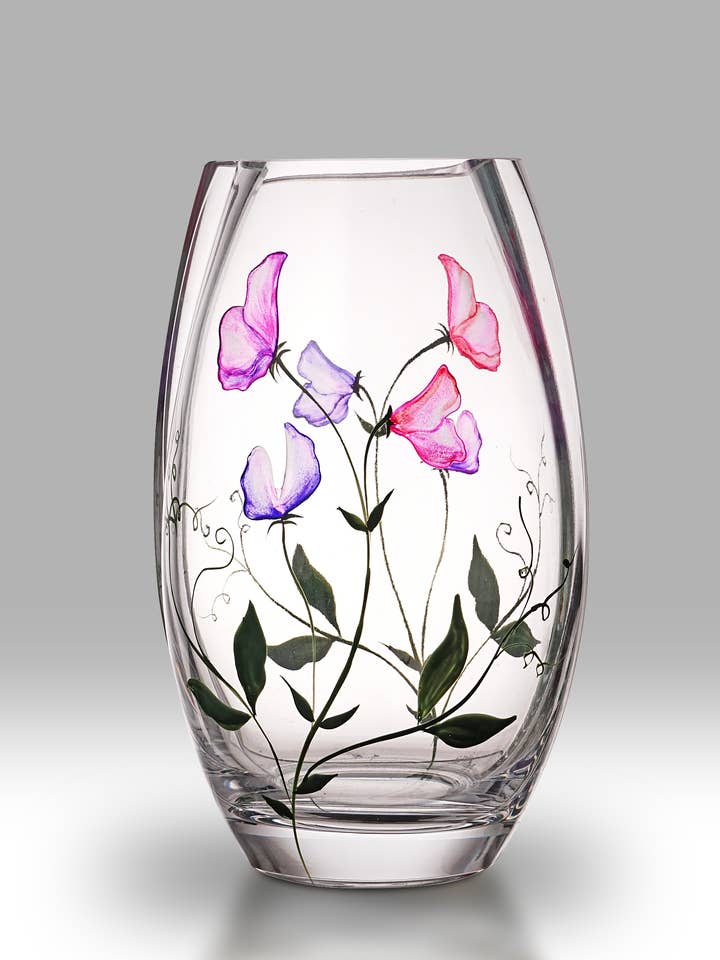 Vase Rond Pois de Senteur 20 cm - 3102-25 pour la vente par Nobile Glassware Ltd.