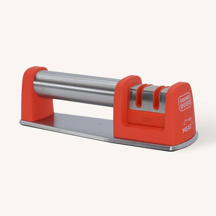 Affilacoltelli - Rosso/Carne per la vendita all'ingrosso da parte di Ner Mitzvah