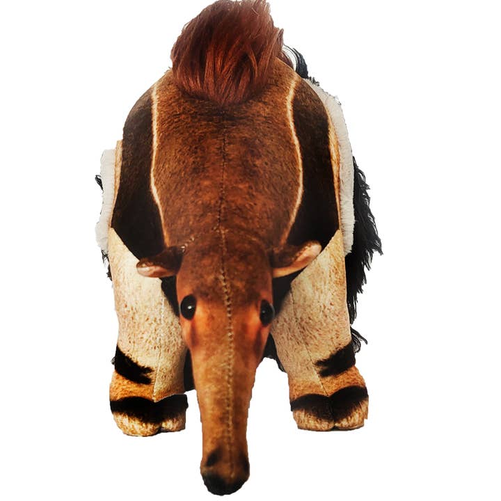 Texas Toy Distribution - Vendita all'ingrosso Peluche - Bambini e neonati - Peluche realistico a forma di formichiere gigante, 56,5 cm2