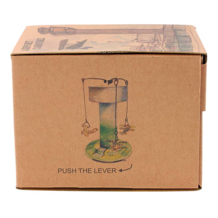 Tribal Trade GmbH - Wholesale Classic Toy - Kids - Tin toy carousel airplanes airport8