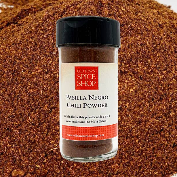 Poudre de Pasilla Negro, Piment Chili Moulu pour la vente par Old Town Spice Shop